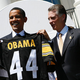 Illustration for article titled Obamas Two Favorite Things Are The Steelers, Making Children Cry